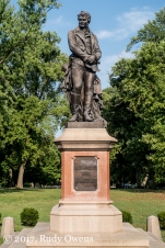 Statue, Alexander von Humboldt, Tower Grove Park