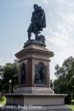 Statue, William Shakespeare, Tower Grove Park