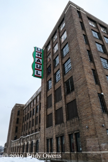 The old National Candy Factory factory is now owned and operated by U-Haul.